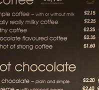 Image result for Coffee Menu Board PNG