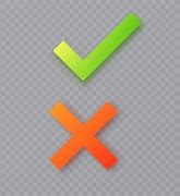 Image result for Checklist with Cross and Tick