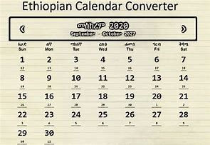 Image result for Ethiopian Calendar Translator