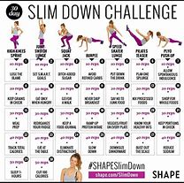 Image result for 30-Day Full Body Workout Challenge Printable