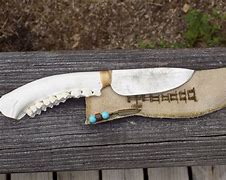 Image result for Deer Jawbone Knife