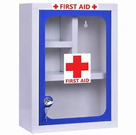 Image result for Wall Mounted First Aid Box