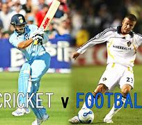 Image result for Soccer vs Cricket