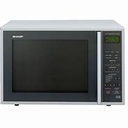 Image result for Sharp Silver Microwave
