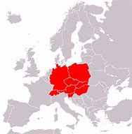 Image result for Central Europe Map Poster