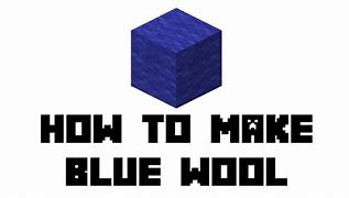 Image result for Blue Wool Minecraft