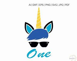 Image result for Boy Unicorn Hair SVG