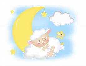 Image result for Sleeping Lamb Clip Art