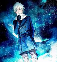 Image result for Cute Galaxy Hair Boy Anime
