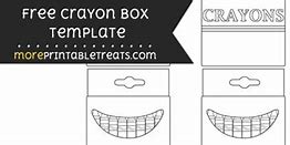 Image result for Crayon Box Template Printable