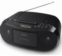 Image result for Black Radio CD Player Sony