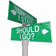 Image result for Stay or Go Clip Art