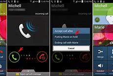 Image result for Samsung S4 Call Screen