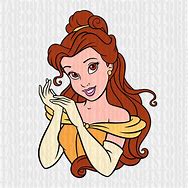 Image result for Princess Belle SVG