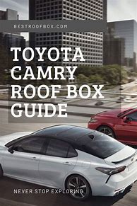 Image result for Roof Box for Toyota Camry