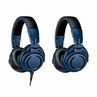 Image result for Audio-Technica Headphones Blue