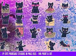Image result for Cute Cat Stickers