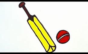 Image result for Cricket Bat Cartoon Drawing