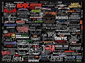 Image result for Meatal Band Logos