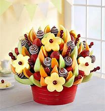 Image result for Edible Fruit Baskets for Birthdays