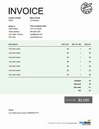 Image result for Accounting Invoice Template
