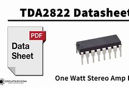 Image result for +TDA2822 Data Sheet