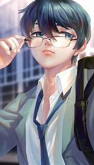 Image result for Cute Anime Boy School
