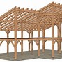 Image result for Timber Frame Shed Roof House