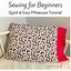 Image result for Easy Pillowcase Pattern for Sewing