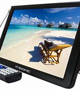 Image result for Portable TV Battery Powered