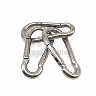 Image result for stainless steel spring snaps hook
