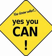 Image result for Yes You Can Clip Art