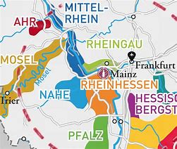 Image result for Pfalz Wine Region Map