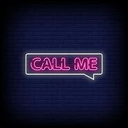 Image result for Phone Me Sign
