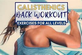 Image result for Calisthenics Back Workout