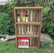 Image result for DIY Wooden Spice Rack Plans