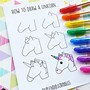 Image result for How to Draw a Unicorn Tiger