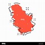 Image result for Serbia River Map