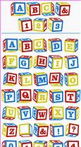 Image result for Baby Block Alphabet Letters