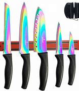 Image result for Rainbow Kitchen Knives