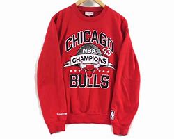 Image result for Chicago Bulls Crewneck Sweatshirt Red