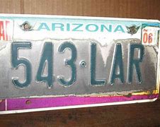 Image result for Arizona License Plate 77