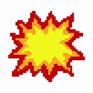Image result for Explosion Pixel Art
