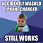 Image result for iPhone Charger Hack Meme