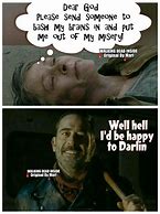 Image result for Carol From the Walking Dead Gasoline Can Meme