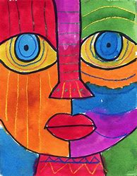 Image result for Abstract Face Sketch
