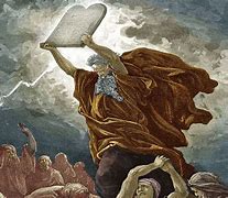Image result for Moses 10 Commandments