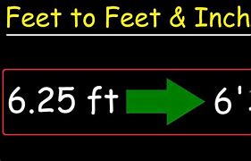 Image result for 78 Inches in Feet