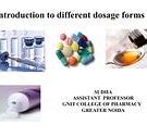 Image result for Dosage Form