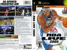 Image result for Original Xbox Game Disc NBA Live 2005